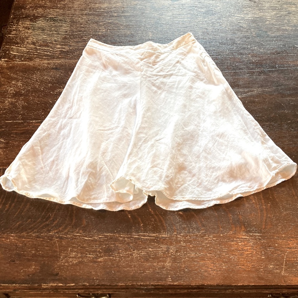Banana Linen Skirt